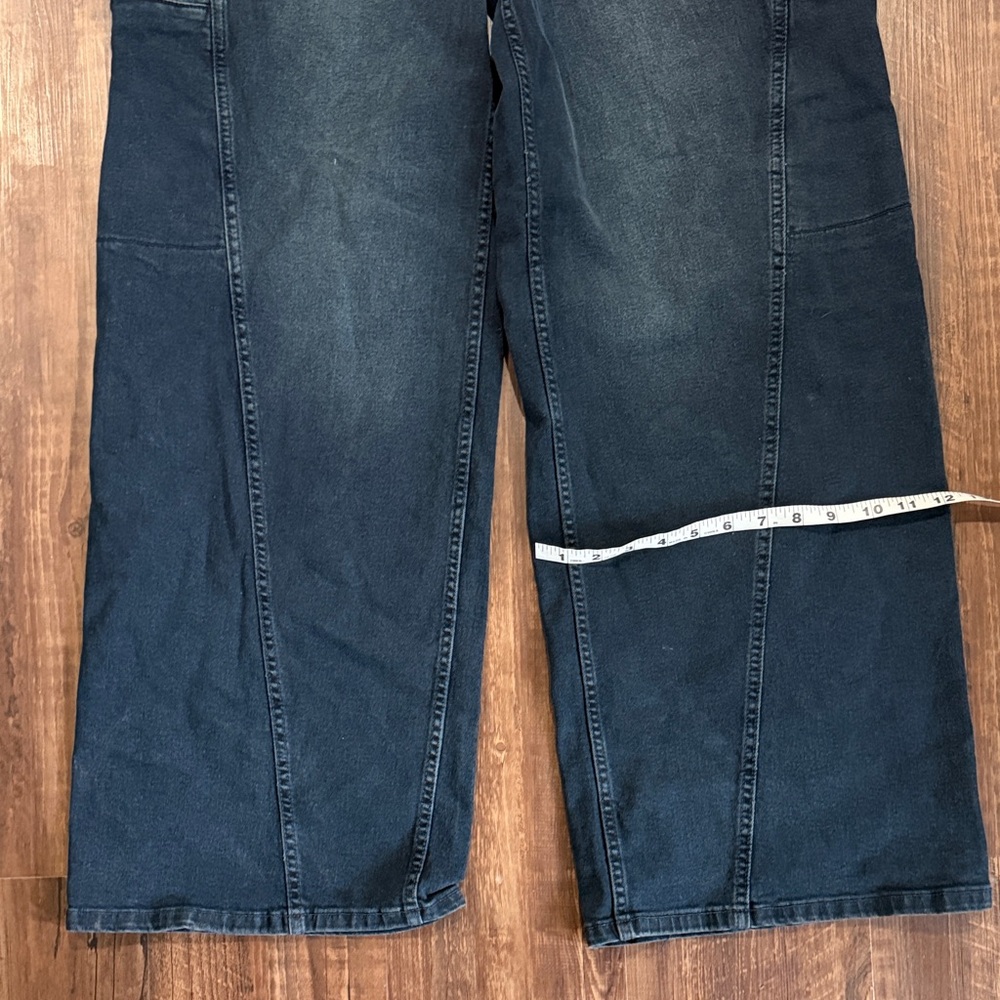 DKNY High Rise, Wide Leg Jeans - Picture 8 of 14